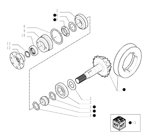 5194221 - Подшипник шариковый