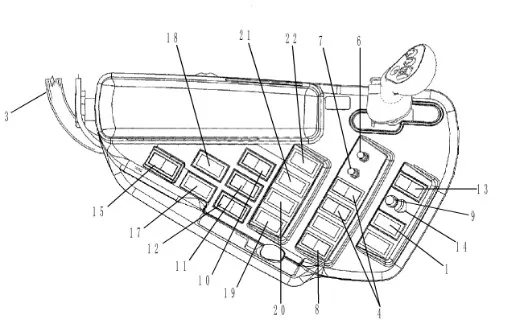 87682767 - выключатель в сборе